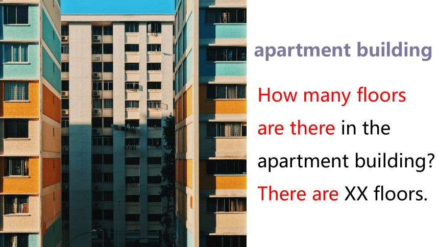 Unit 6Topic 2 My home is in an apartment building. Section A 课件(共25张PPT)