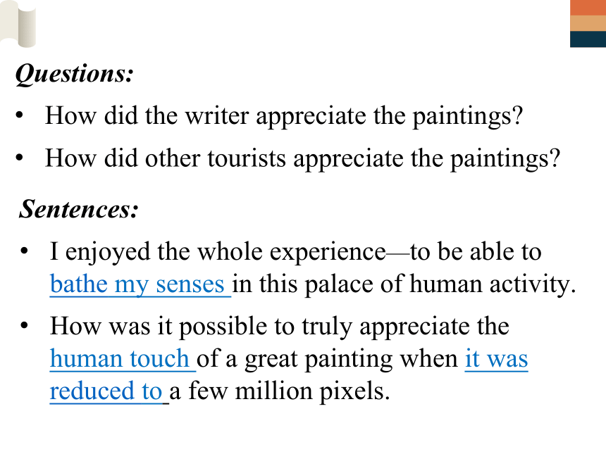 牛津译林版（2019）选择性必修第一册Unit 3 The Art of Painting Grammar and usage 课件(共14张PPT)