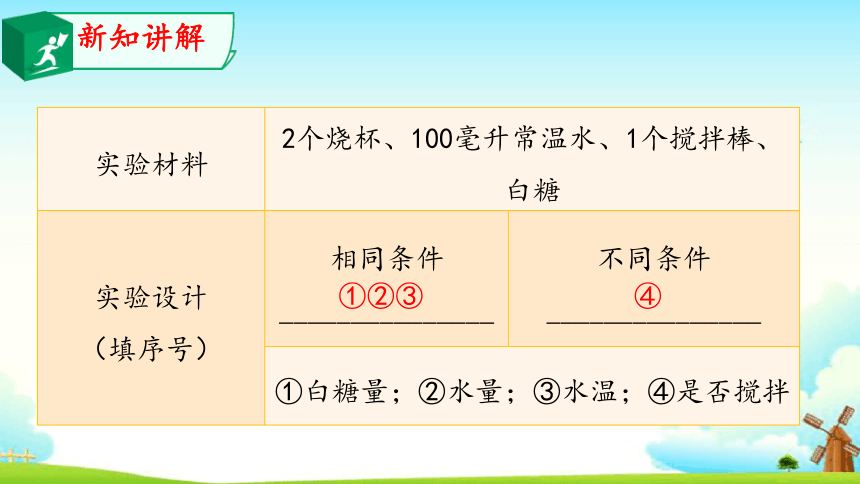 3.2溶解与搅拌 课件（13张PPT）