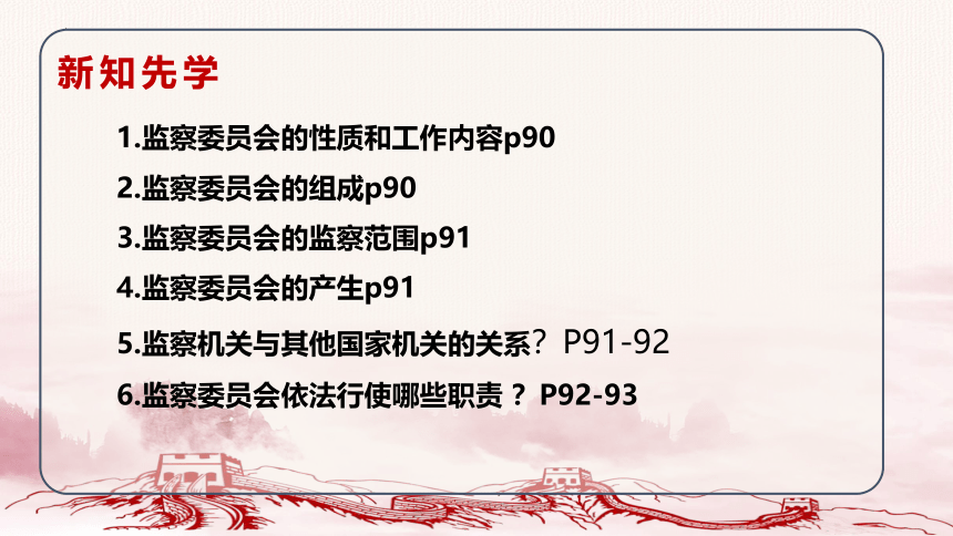 6.4 国家监察机关 课件(共30张PPT+内嵌视频)-2023-2024学年八年级道德与法治下册