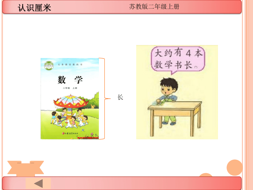 二年级上册数学课件-认识厘米 苏教版(共16张PPT)