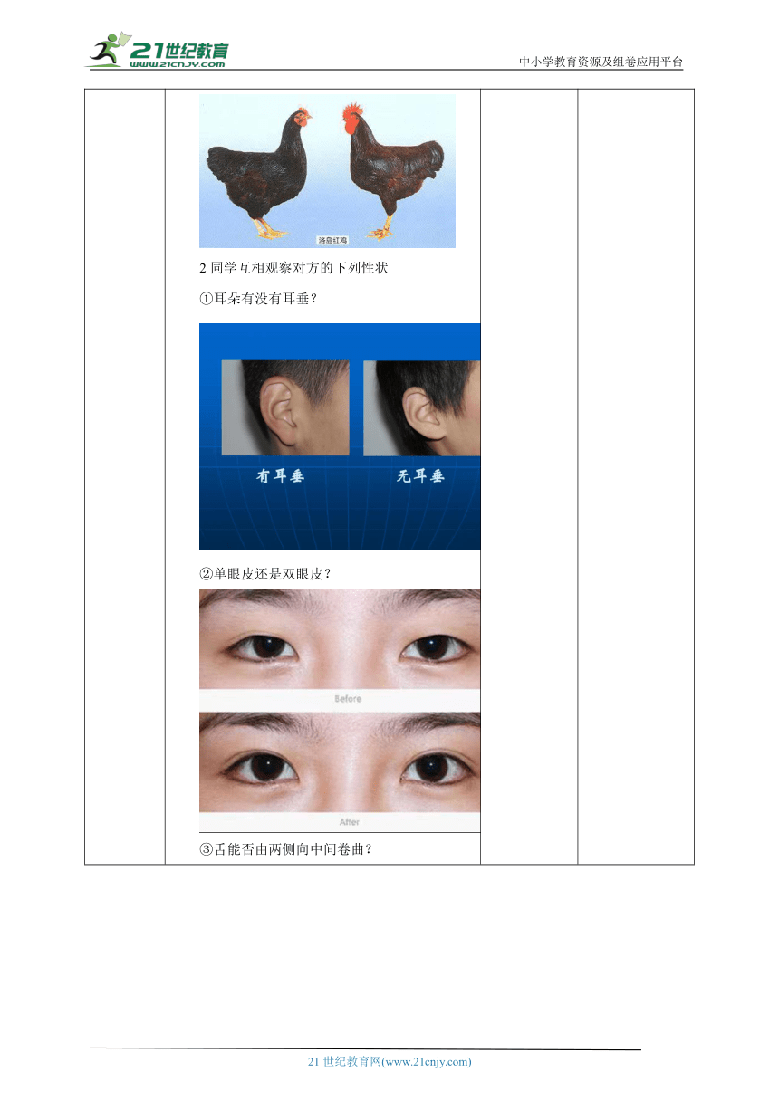 7.2.1基因控制生物的性状教学设计