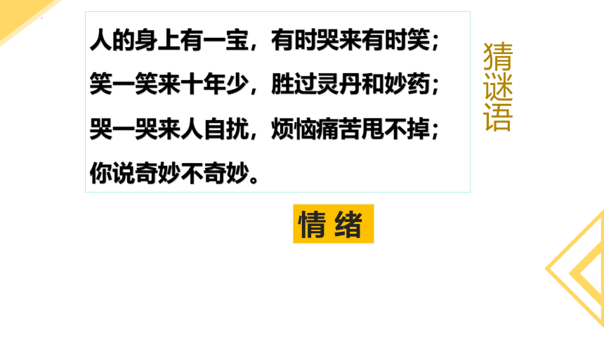 第四课揭开情绪的面纱复习课件 (共44张PPT)