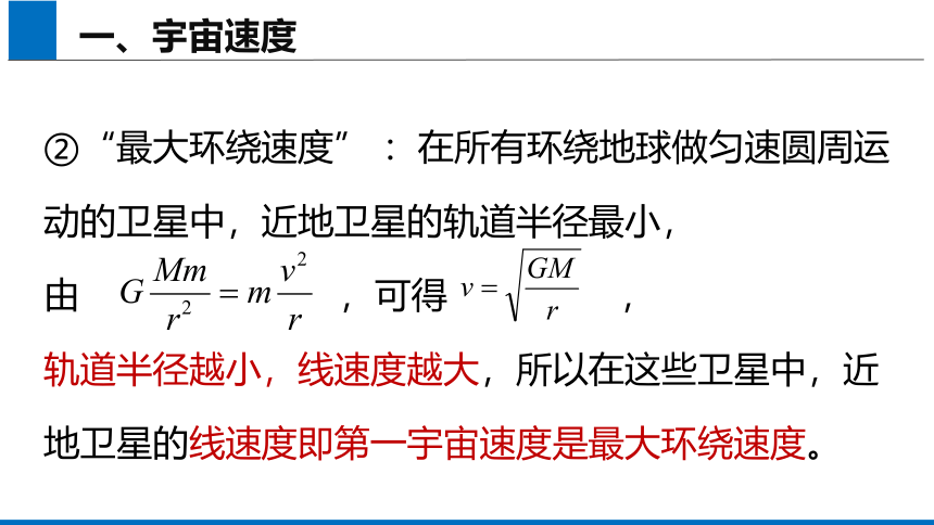 2019人教版 物理必修二  7.4 宇宙航行 课件 (共42张PPT)