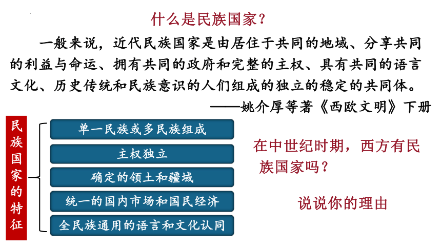 第12课 近代西方民族国家与国际法的发展 课件(共36张PPT)--2022-2023学年高中历史统编版（2019）选择性必修1国家制度与社会治理