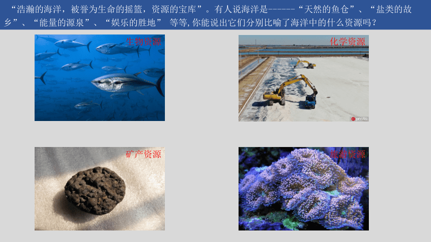 湘教版地理八上 3.4 中国的海洋资源 课件（27张ppt 内含嵌入视频）