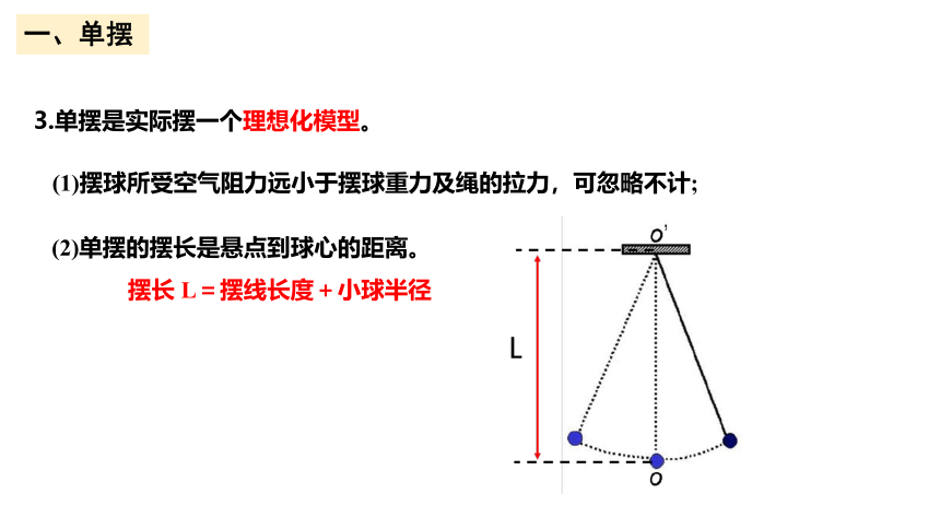 2.4单摆课件2022-2023学年高二上学期物理人教版（2019）选择性必修第一册（22页ppt））