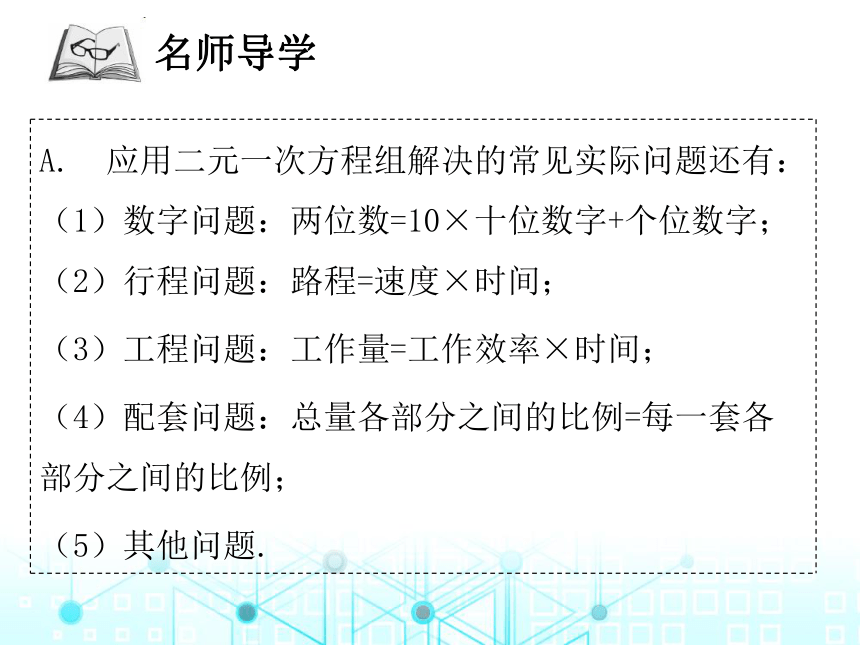 北师大版数学八年级上册 5.5  应用二元一次方程组——里程碑上的数课件（28张PPT）