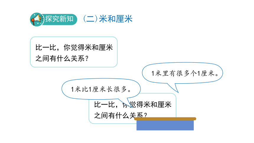 人教版 二年级数学上册1.3《认识米》课件（17张PPT)