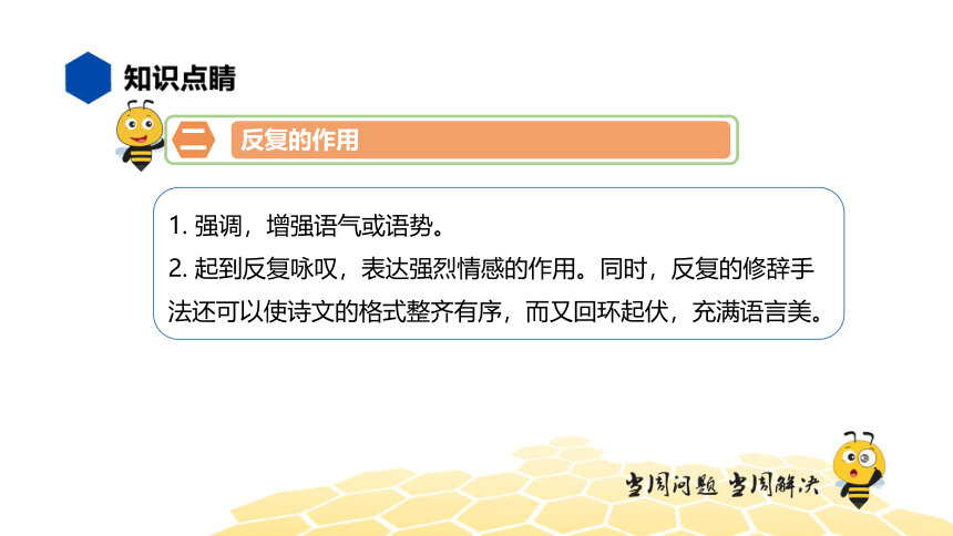 核心素养 语文六年级 【知识精讲】句子 反复 课件