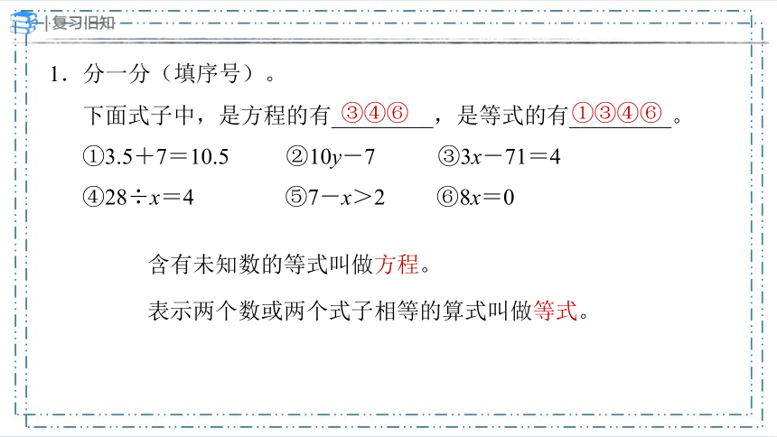 6.1.4 简易方程（课件）  (共24张PPT)    六年级下册数学人教版