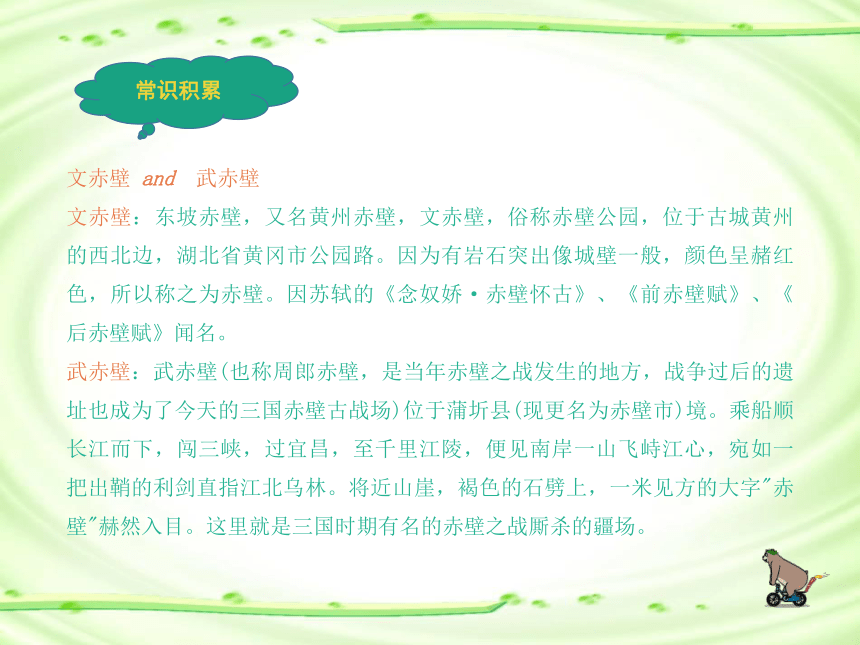 2021-2022学年统编版高中语文必修上册第三单元9.1《念奴娇·赤壁怀古》课件（25张PPT）