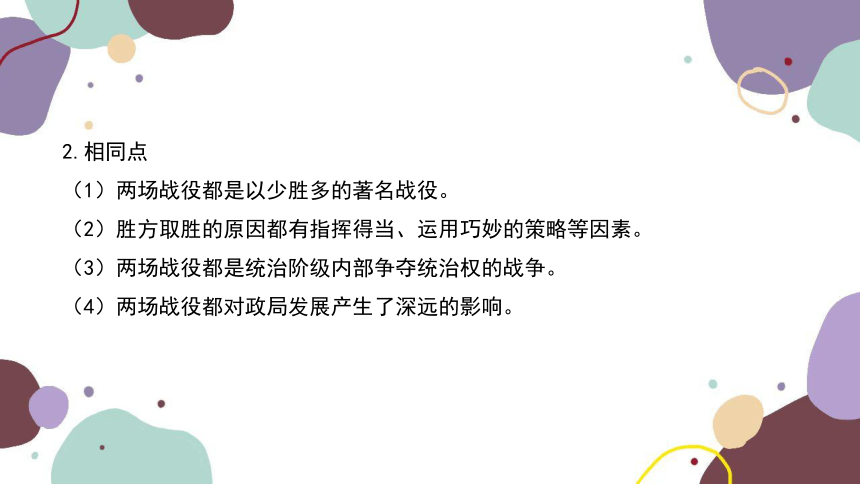 统编版历史七年级上册 期末复习专题四 三国两晋南北朝时期：政权分立与民族交融 单元复习课件（45张PPT）