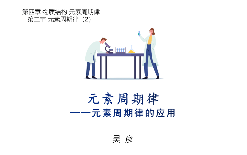 人教版化学必修一4.2元素周期律 课件.pptx（19张ppt）