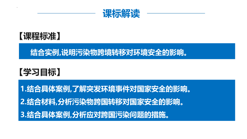 高中地理人教版（2019）选择性必修三3.2环境污染与国家安全（共35张ppt）课件