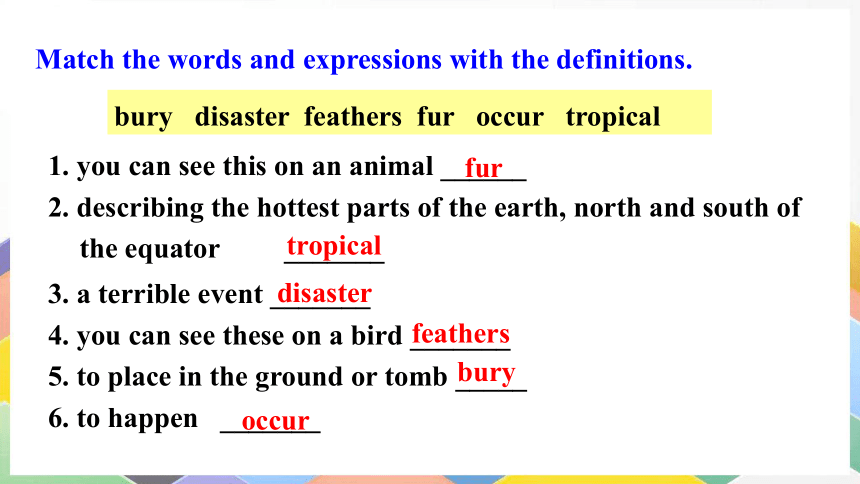 外研版 必修3 Module 3 The Violence of NatureLanguage points课件（10张ppt)