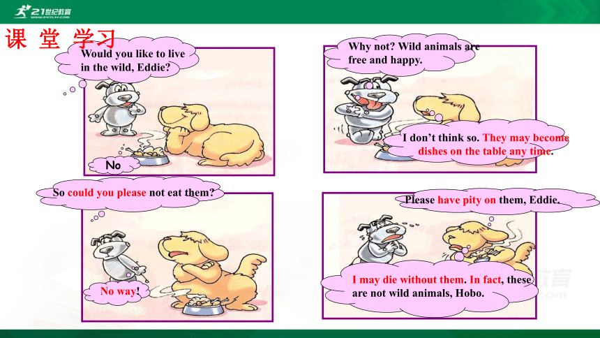 Unit 5   Wild animals Comic strip  & Welcome to the unit 课件(共27张PPT)