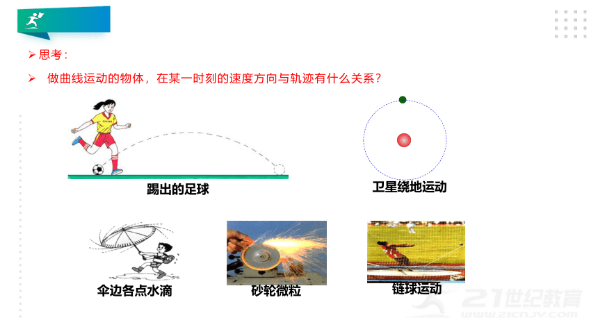 【新人教版】高中物理必修二 5.1曲线运动 课件（24张PPT）