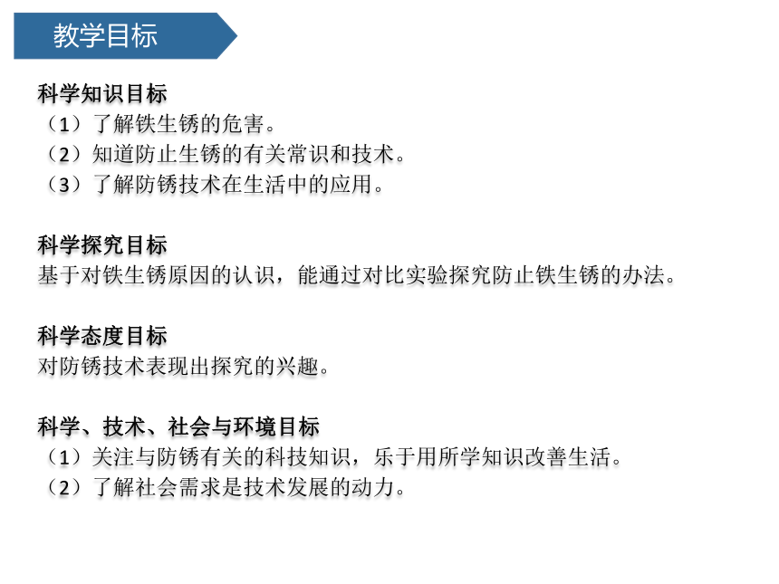 青岛版（六三制2017秋） 五年级下册23.防锈技术 （课件12ppt）