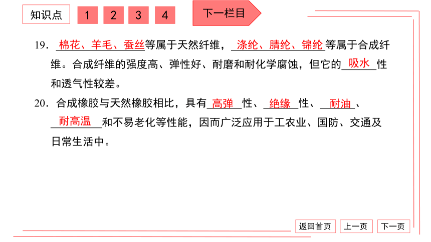 【期末复习】人教版化学九下 第十二单元 化学与生活 复习卷 习题课件 （38张PPT）