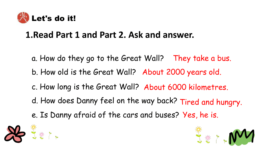 Unit 2 Lesson 10 The Great Wall课件（36张PPT)