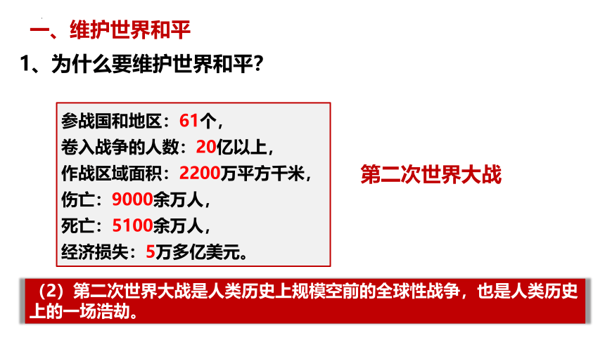 2.1推动和平与发展  课件(共33张PPT)