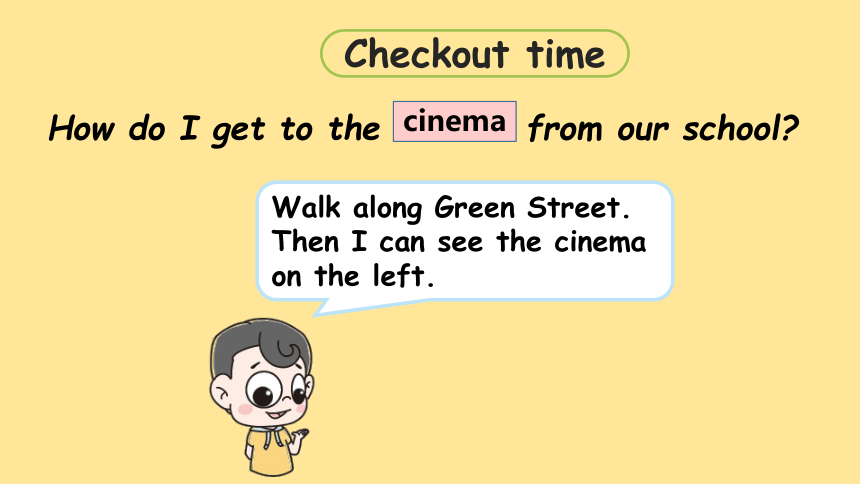 Unit 3 Asking the way 第4课时 Checkout time & Ticking time  课件 (共39张PPT)