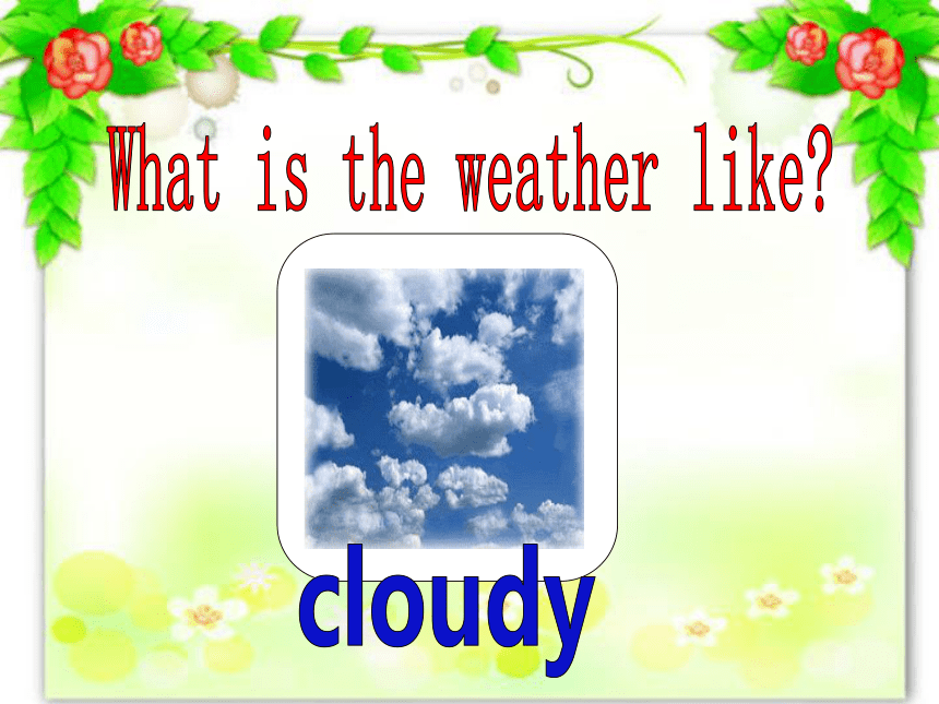 Module 6 Unit 11 What's the weather like today?课件(共36张ppt)