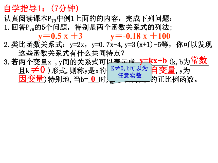 苏科版数学八年级上册课件：6..2一次函数（共15张ppt）