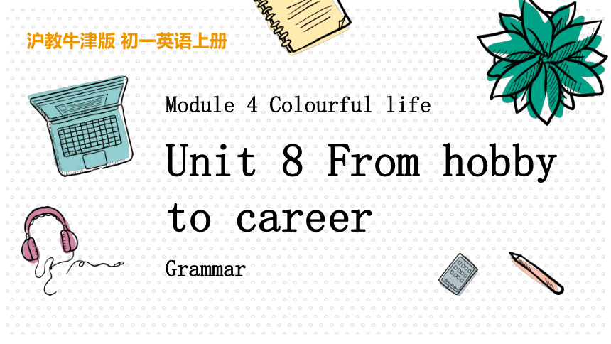 Unit 8 From hobby to career Grammar 课件