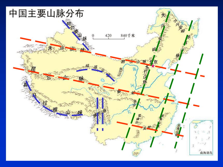 沪教版地理七年级上册 2.1 地形的分布 课件（共17张PPT）