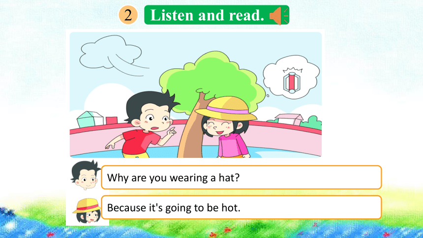 Module 8  Unit 2 Why are you wearing a hat? 课件（16张PPT）