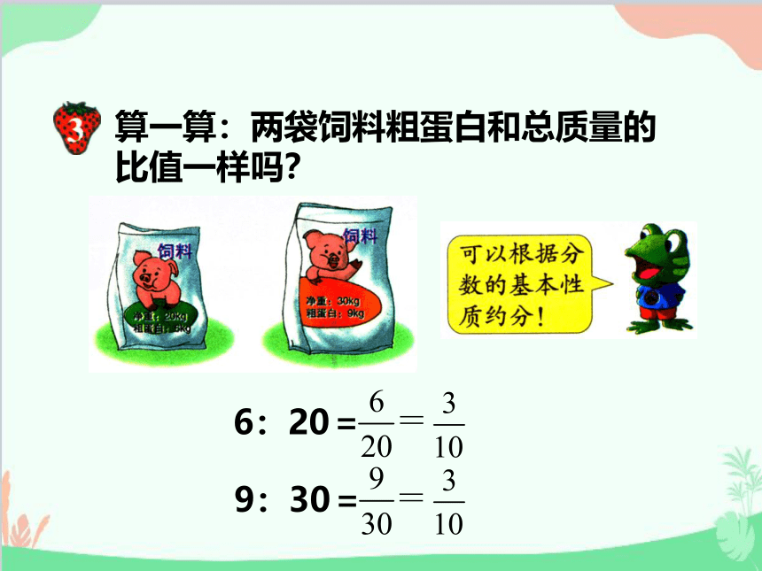 冀教版 数学六年级上册  二、比的基本性质 课件（共15张PPT）