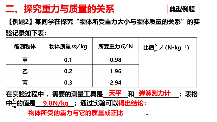 教科版八下7.4 重力 课件