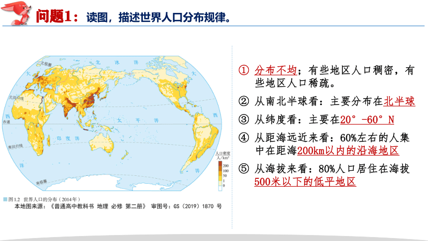 1.1 人口分布课件（38张）