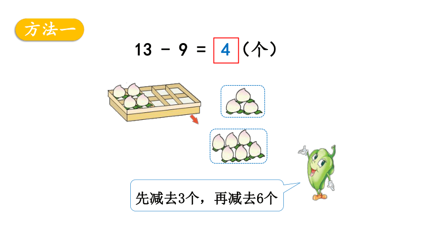 小学数学苏教版一年级下1.1十几减9课件（32张PPT)