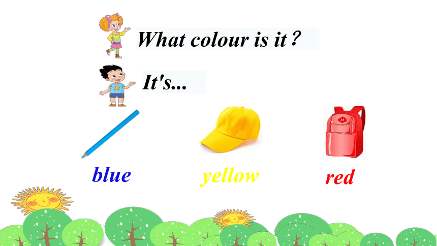 Unit 6 Colours  Lesson 2 It's Red and Yellow.Part 2课件（共20张PPT）