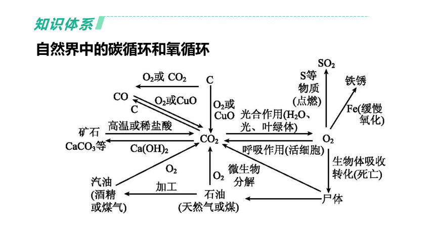 2022年浙江省中考科学一轮复习 第44课时　物质间的循环和转化（课件 38张PPT）