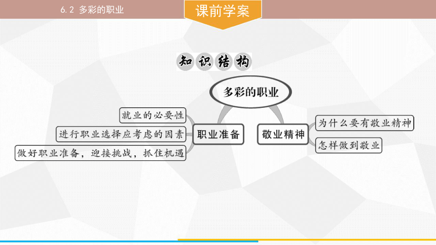 （核心素养目标）6.2 多彩的职业 课件(共29张PPT)统编版道德与法治九年级下册