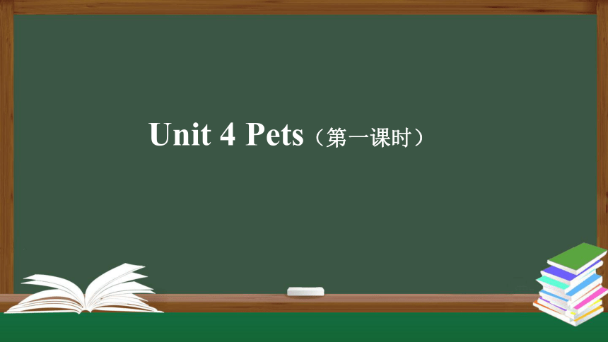 Unit 4 Pets Lesson 1 课件(共55张PPT)