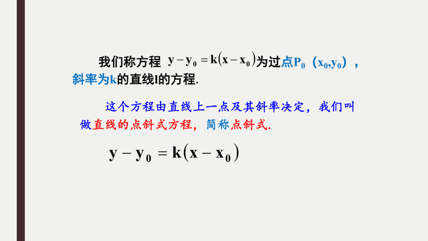 8.2.2直线的点斜式方程 课件（共17张PPT）