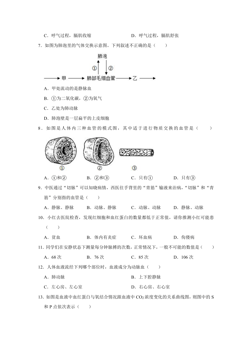 2020-2021学年山东省淄博市周村区七年级（上）期末生物试卷（五四学制）  （ 含解析)