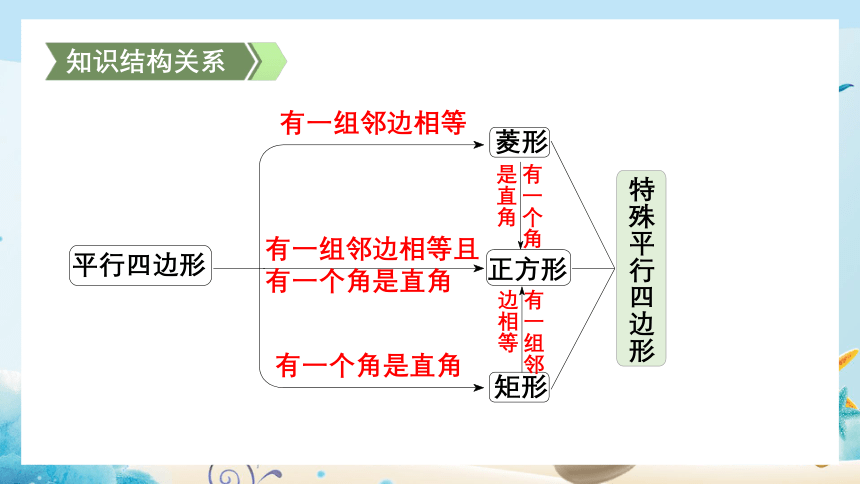 第一章 特殊平行四边形 复习课件（共31张PPT）