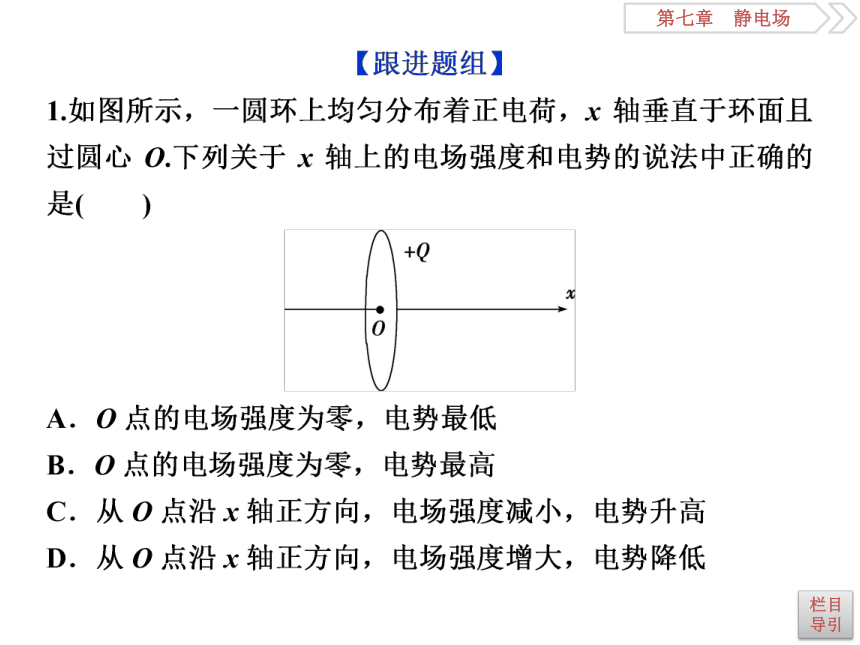 7.2电场能的性质  高中物理二轮复习 课件(共86张PPT)