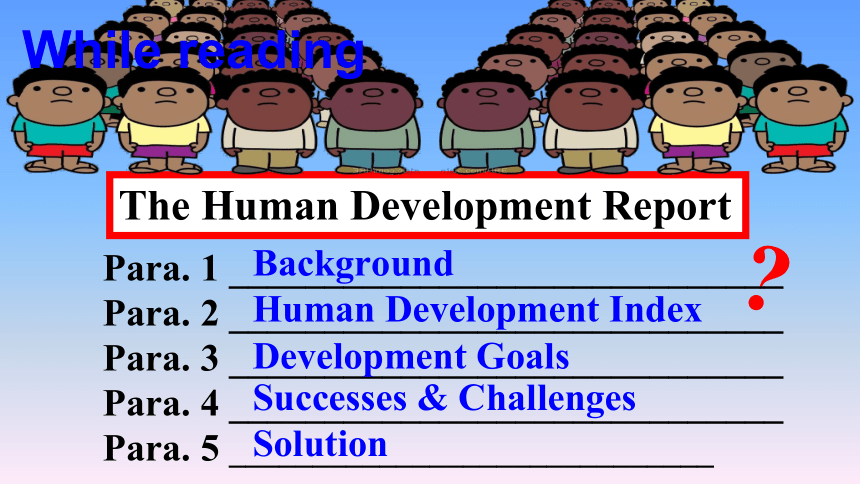 外研版  必修三  Module 2 Developing and Developed Countries  Reading and Vocabulary 课件-(19张ppt)