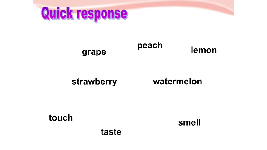 Module 1 Unit 2 Smell and taste Period 4课件(共11张PPT)