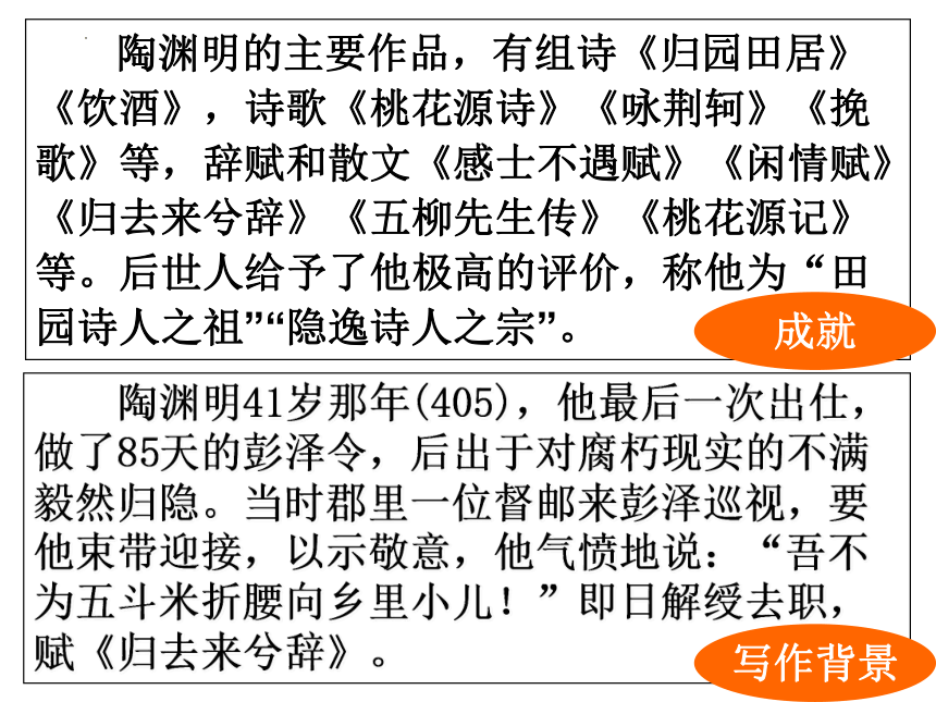 10.2《归去来兮辞》（并序）课件(共43张PPT)2022-2023学年统编版高中语文选择性必修下册+