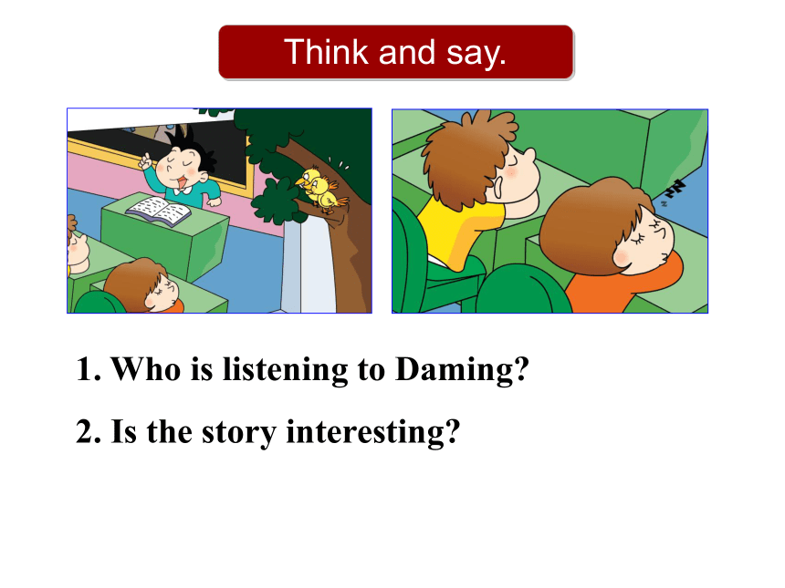 Module 4 Unit 1 We're going to tell stories 课件(共18张PPT)