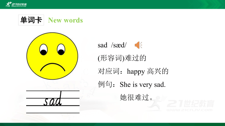 Unit 6 How do you feel？part A Let's learn课件（22张PPT)