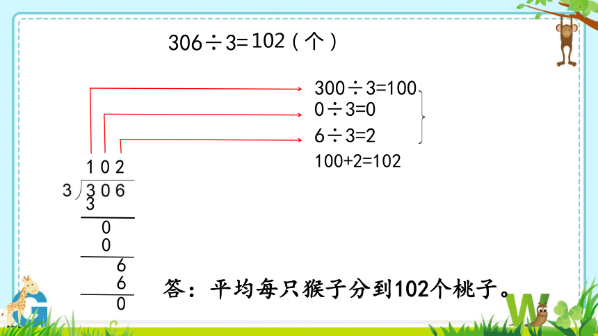 北师大版三年级下册数学一  猴子的烦恼课件(共14张PPT)